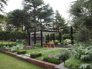 more formal garden